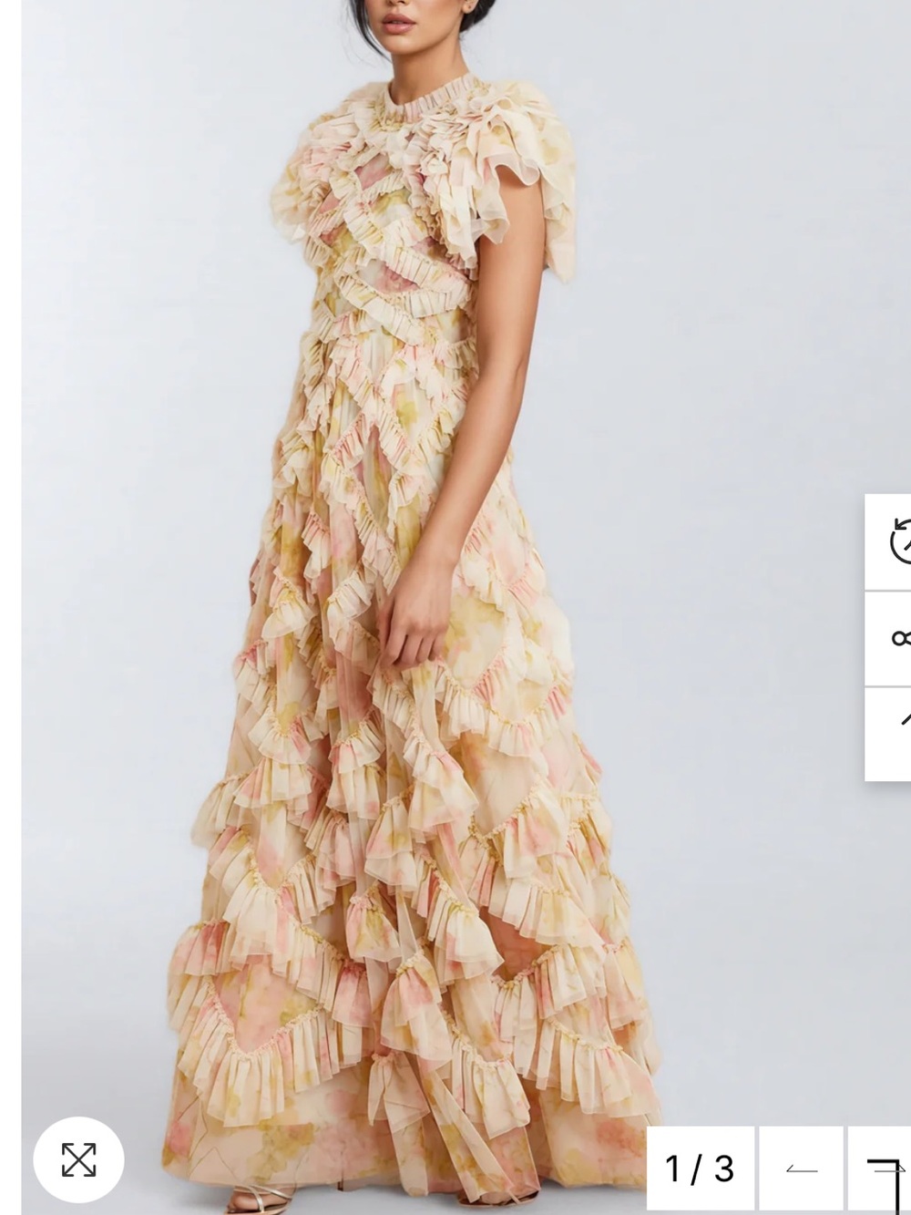 Ruffled Maxi Dress